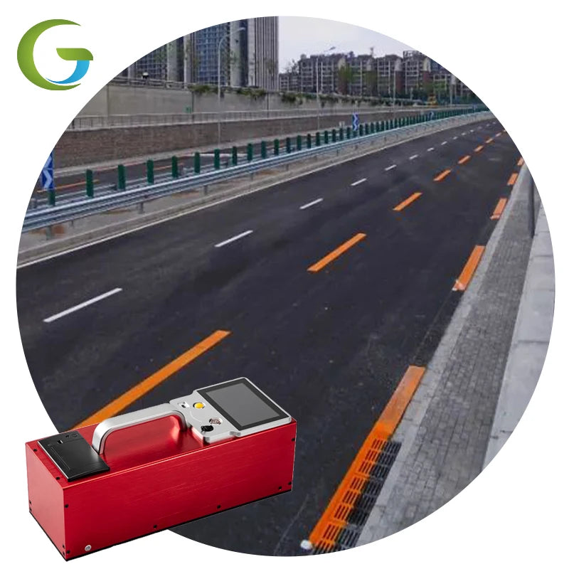 Low Price Open Light Source High Quality Hot Sale Portable Rainy Night Retroreflectometer Road Line Markings Traffic 0-4000 High