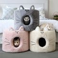 Enclosed Cat Sleeping Bag Kennel Removable and Washable Cat Cage