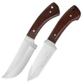 Customizable Tactical Fixed Blade Knife for Outdoor Adventures Stainless Steel Blade with Wood Handle Hunting Camping Survival