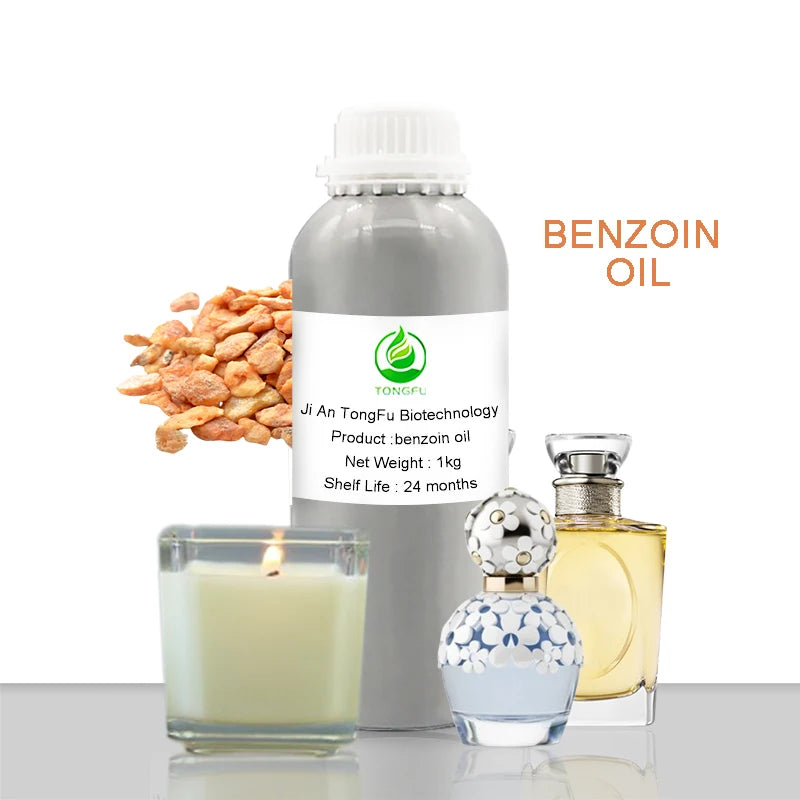 100% Pure Natural Organic Benzoin Essential Oil Resin Root Origin Liquid Appearance for Perfume & Candle Making Skin Usage