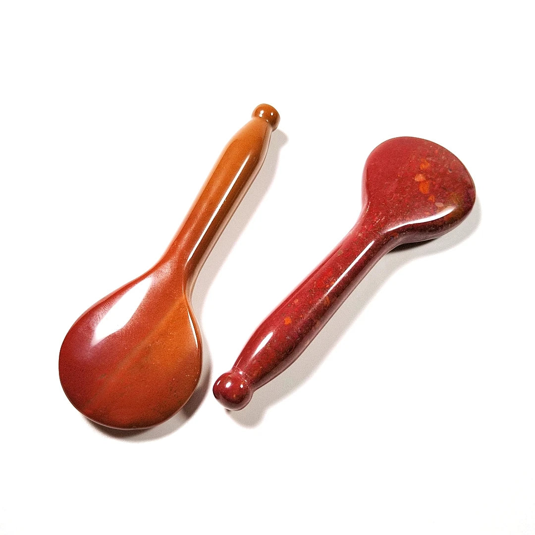 HZ Factory Supplier Mookaite jasper Gua Sha Scraping Massage Tool Guastone