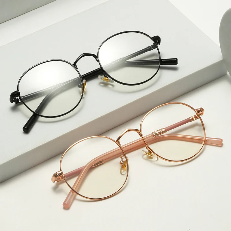 Unisex Luxury Discoloration Blue Light Blocking Eyeglasses Outdoor Shade Sunglasses