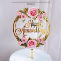 Cross-border  Acrylic Cake Toppers Wholesale for Birthday Party Cake Decoration Props