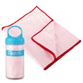 Wholesale 30*100cm Microfiber Sports Cooling Gym Towel Custom Logo Soft Compressed Round/Roll Pattern for Outdoor Use by Adults