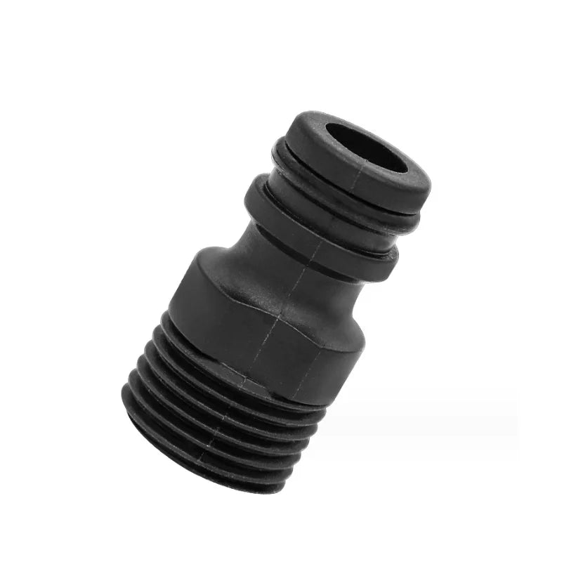 1/2 Outer Wire  Shower Pipe Angle Valve Nozzle Thread Faucet Soft Water Pipe Quick Adapter Pacifier