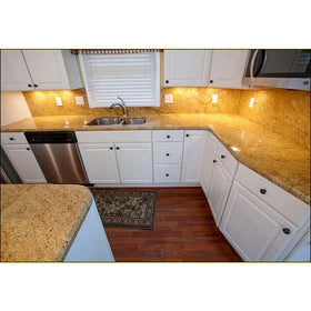 Polished Small Slab Madura Gold Granite Countertop Tiles Slabs Customized Size Modern China