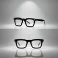 New Square Glasses Frame Anti Blue Light Computer Reading Glasses Custom OEM Eyeglasses Frames for Men Women