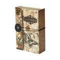 93 Pieces Per Pack Material Paper for the Vintage Small Mechanism Handmade Tent Decoration in the Old Twilight Hall Series