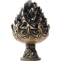 Creative Vintage Seed Incense Burner Holder Exquisite Hill Shape Star Anise Aromatic for Yoga