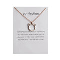Wholesale Simple Cute Design Gold Silver Plated Women Lady Kitty Cat Pendant Necklace Jewelry With Card