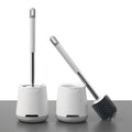 ZZhome Jiangsu Cheap Plastic Toilet Brush Bathroom Accessories Deluxe Standing Toilet Brush With Holder