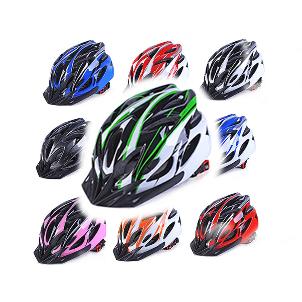 Superbsail Ultralight All-Terrain Bicycle Helmet Ventilated Mountain Bike Helmets for DH MTB Road Riding Sports Plastic