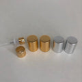 Custom 100ml Easy Open End Perfume Caps Pump Collar Cylinder Round D19.5 X H 28 ~35 Aluminum Metal Bottle Cap Fea 15mm