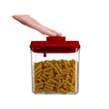 Easy Open Airtight Transparent Small PP AS Plastic Food Storage Container 8 Sets Kitchen Fridge Organiser