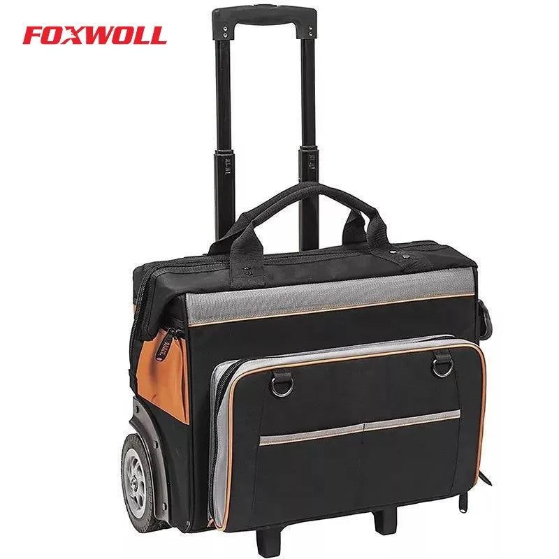 Water Resistant Tool Storage Organizer Tool Bag on Wheels