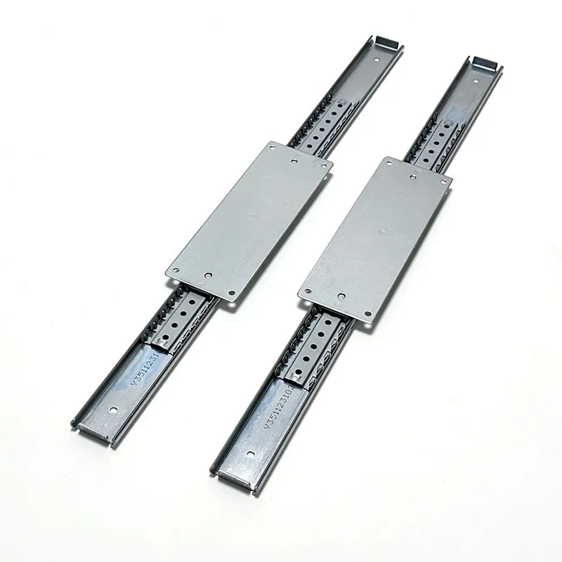 35 Wide Inner Slide Rail Quiet Drawer Track Cabinet Wardrobe Slide Rail Home Thickened Pull Rail