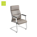 Foshan Office Leather Meeting Visit Chair Furniture Wholesale Genuine Leather Luxury Executive Office Chair Without Wheel