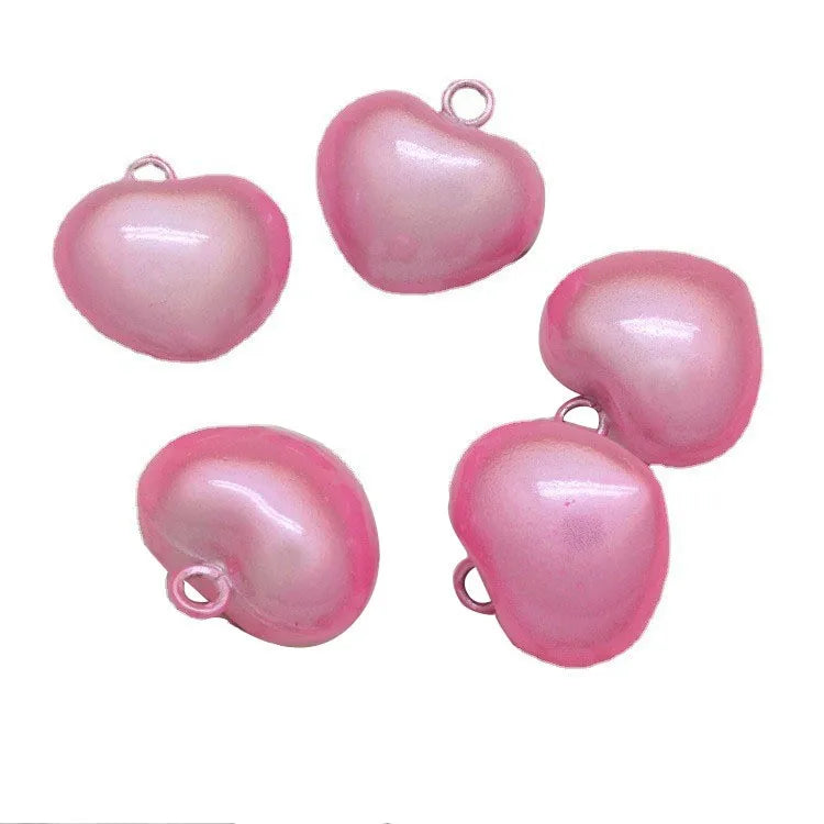 Best Selling Lovely Heart Shape Bell Sound Beautiful mango Shape Bell Metal Small Bell