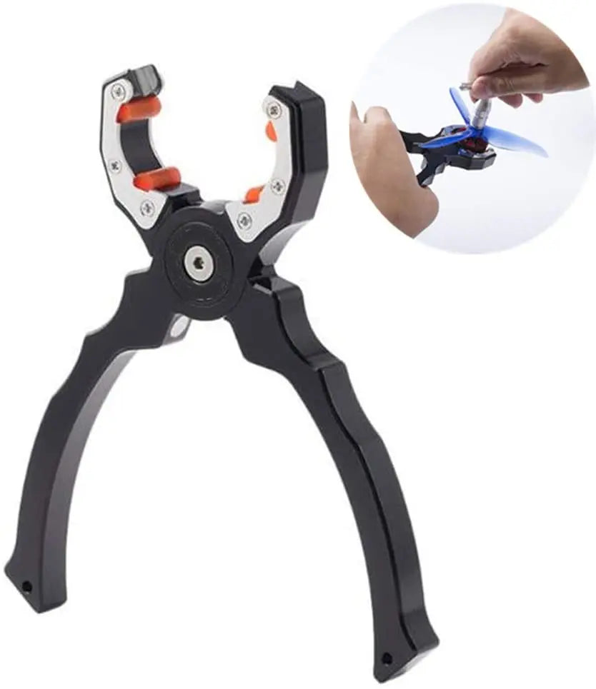 Quick Release Propeller Remover Wrench Metal Multifunction Motor Grip Pliers for Helicopter RC Motor Models Accessory Repair