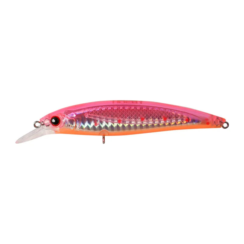 NOEBY 120mm/22g Inner Laser Floating Minnow Fishing Lures Trap Wobbler for Saltwater and Freshwater