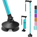 Rehaescort Aluminum Collapsible Lightweight Adjustable Portable Hand Walking Cane 0.5kg