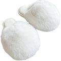 Best Selling New Fashion Cute Plush Large Hairball Slippers Women's Autumn and Winter Indoor Stuffed Slippers