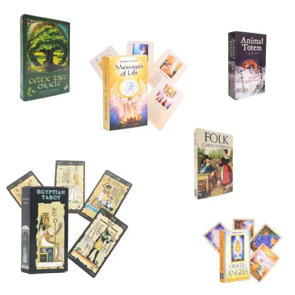 2025 New 700 Styles Oracle Cards Indoor Playing Divination 78 Tarot Cards Deck Life Heart Healing 44 Tarot Cards Cartas De Tarot