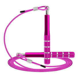 ZJFIT Boxing Jump Rope Workout Portable Durable Aluminum Adjustable Length Speed Unisex Fitness Skipping Rope Customizable