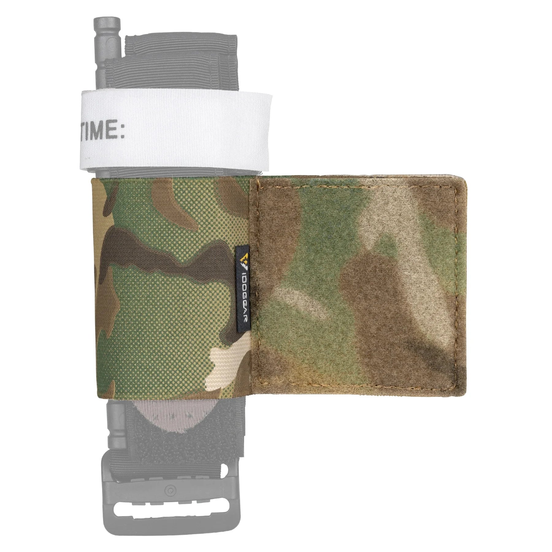 IDOGEAR Tactical Tourniquet Pouch Elastic TQ Pouch Hook&Loop Camo Tactical Tourniquet Holder