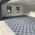 Rigid Modular Colorful Interlocking Garage Floor Tiles Industrial Plastic Garage Flooring Mats for Car Detailing Shop Workshop