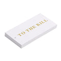 Wholesale Clothing Hang Tags Gold Foil Paper Tag Garment Labels