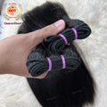 HOT SELLING!!! Super Double Drawn Raw Bone Straight Hair Unprocessed Vietnamese Wholesale Price Natural Color Hair Vendors