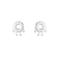 925 Sterling Silver Funny Little Monster Earrings 2022 New Earrings Design Personality Earrings Women's Jewelry
