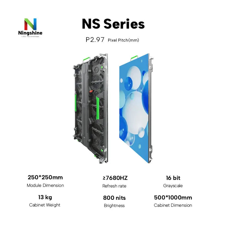 7680Hz 800nits Led Video Wall Video Play Display Panel Rental Event Digital Led Screens