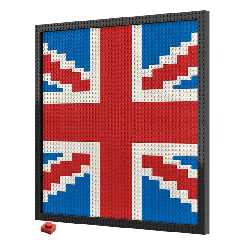 Pixel Art Building Blocks 48X48 Dots Bricks 1X1 Wall Portraits DIY Home Decor Compatible with LOGO Toys Gifts Model Toy Style
