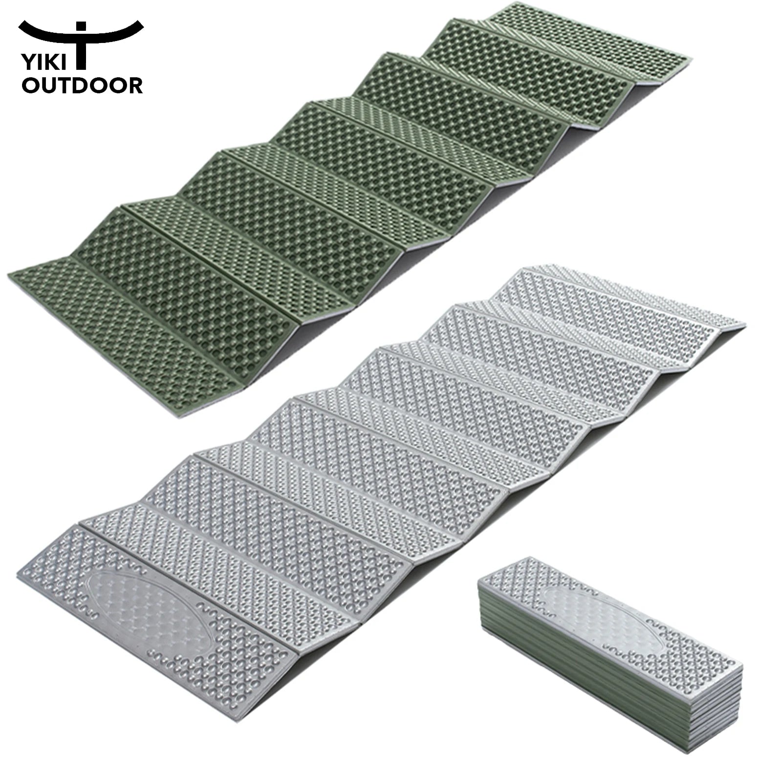 Outdoor Folding Camping Mat  Dampproof Lightweight IXPE Foam Sleeping Pad for Hiking