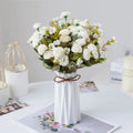 Carnation Decorative Artificial Flowers Home Decor Flower Pot for Decorations for Mother's Day