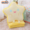 Custom Stuffed Pillow Blanket Star Pillow 2 in 1 Pillow Blanket