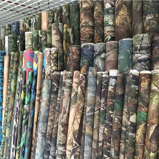600D Forest Leaves Printing PVC Oxford Fabric for Outdoor Luggage Car Cover Seat Cushion