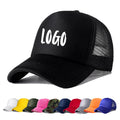 Wholesale Golf Gorras Hats Custom Logo Foam Mesh Cheap 5 Panels Blank Baseball Cap Polyester Rope Trucker Hat