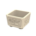 New Design square Precast Garden Decorative Concrete Large Planter Flower Pot Plastic Molds for Sale