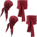 Medieval Renaissance Linen Pirate Costume Accessories With Turban and Belt Pirate Headpiece Hat Scarf
