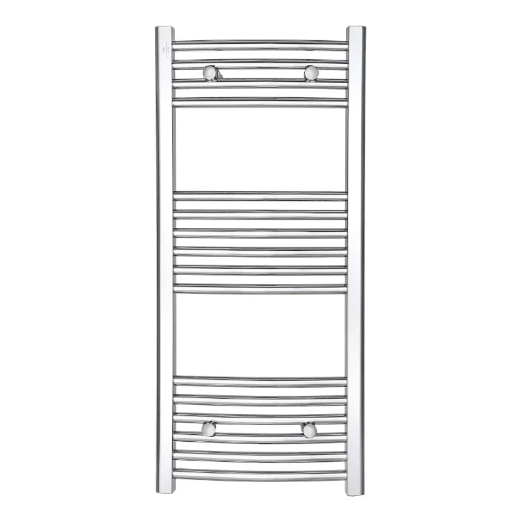 Chrome Curved Classical Electric Towel Heaters CE ETL for UL NF ERP Certified Made of Steel for Bathroom Use