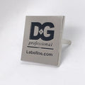 New Design Custom 3D Plate Handbags Labels Garments Woven Clothing Metal Handmade Bag Tags