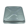 Smart Lids for 18L-25L Metal Cans 238*238mm Square Non-Spill Food Grade Tin Can Components Durable & Stylish Ucan Brand