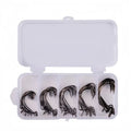 Boxed Reinforced High Carbon Steel Wide Belly Crank Fishing Hook for Bass Saltwater Jigging
