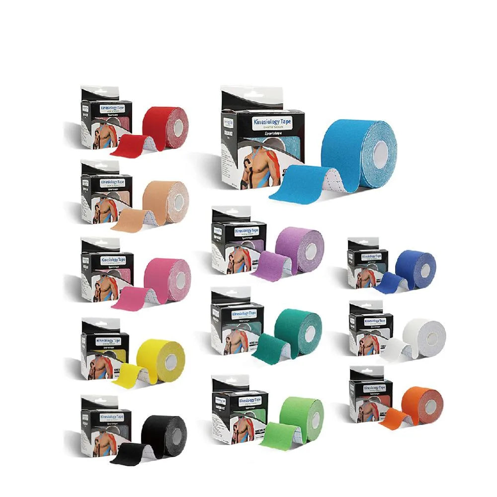 5m Elastic Kinesiology Gym Physio Muscle Sports Tape for Kinesiology Muscle Sports Training