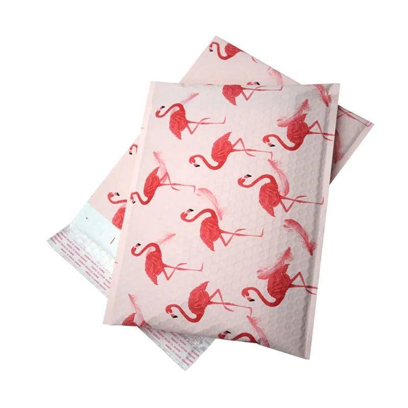 POLY logo Double Thickness Bubble Mailer Lipstick Bubble Mailer Envelope  Biodegradable Bubble Mailer Bag for Shoes & Clothing