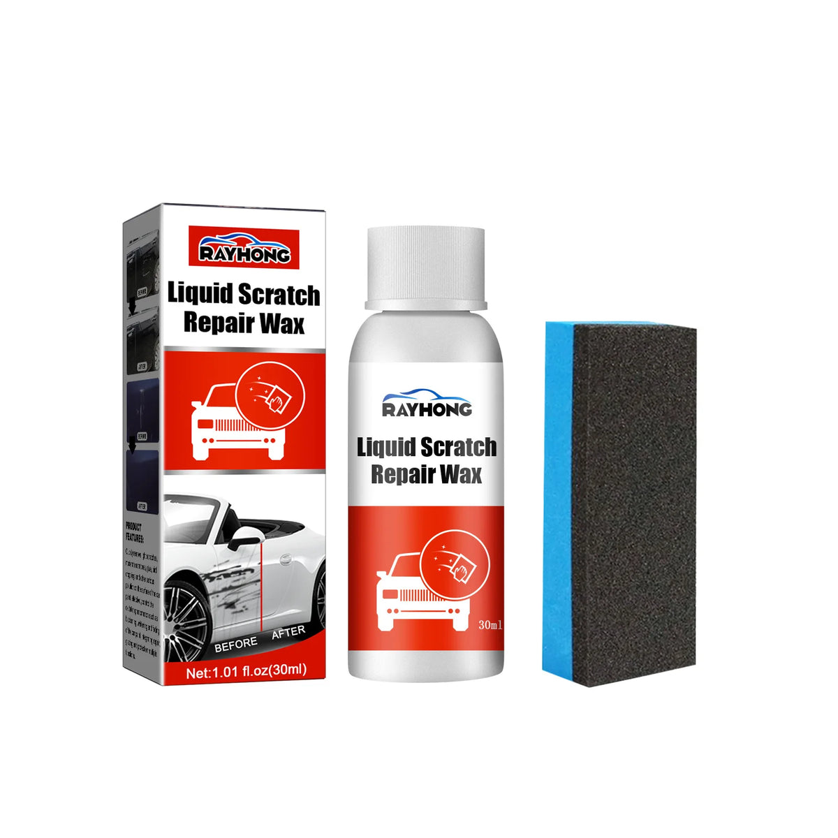 Wholesale Rayhong Liquid Scratch Repair Wax Paint Surface Scratch Polishing Repair Agent for Car Refurbishment