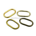 Stock Supply 1.25 Inch 32mm 4 Colors Metal Oval Ring Bag Buckle